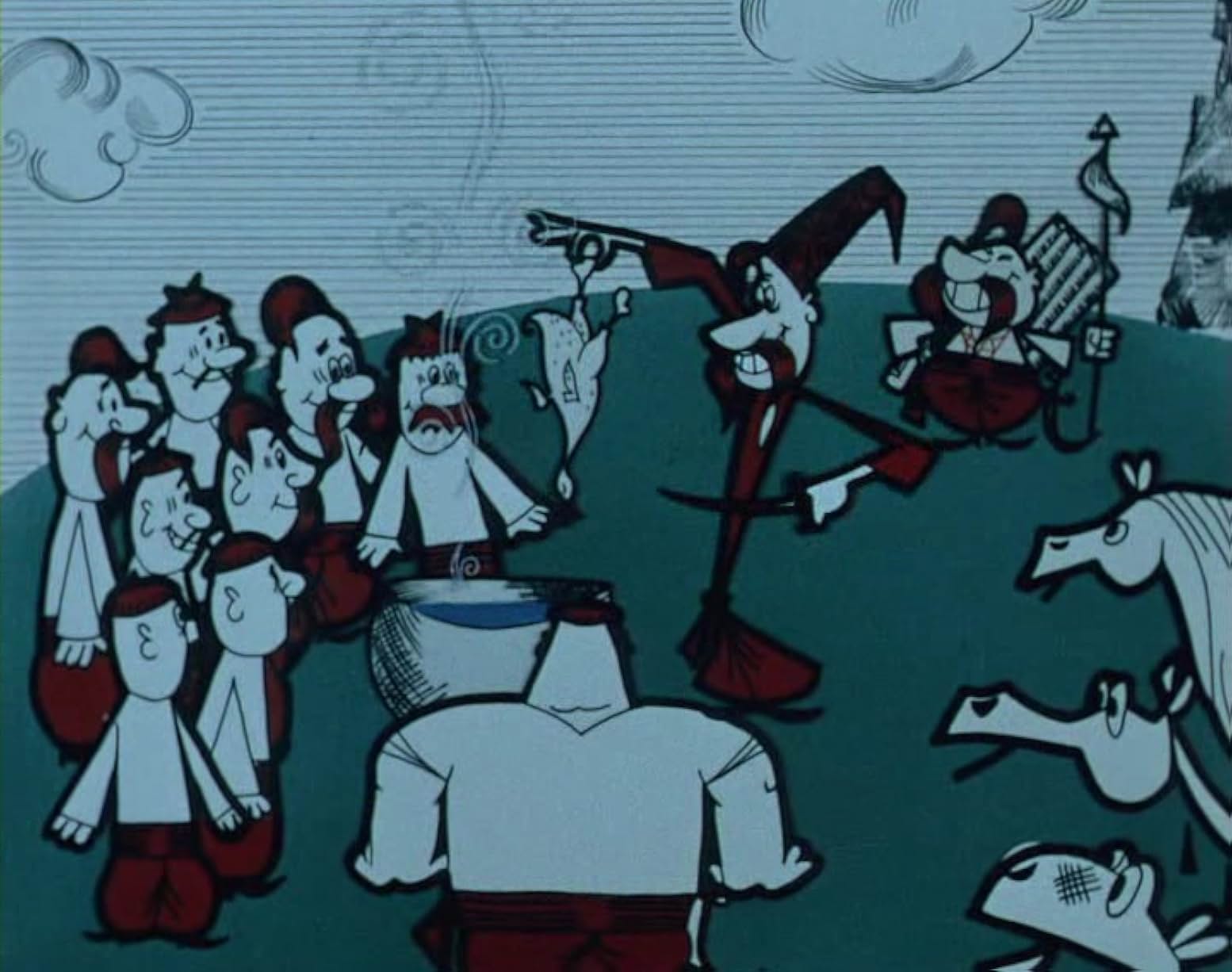 Як козаки куліш варили